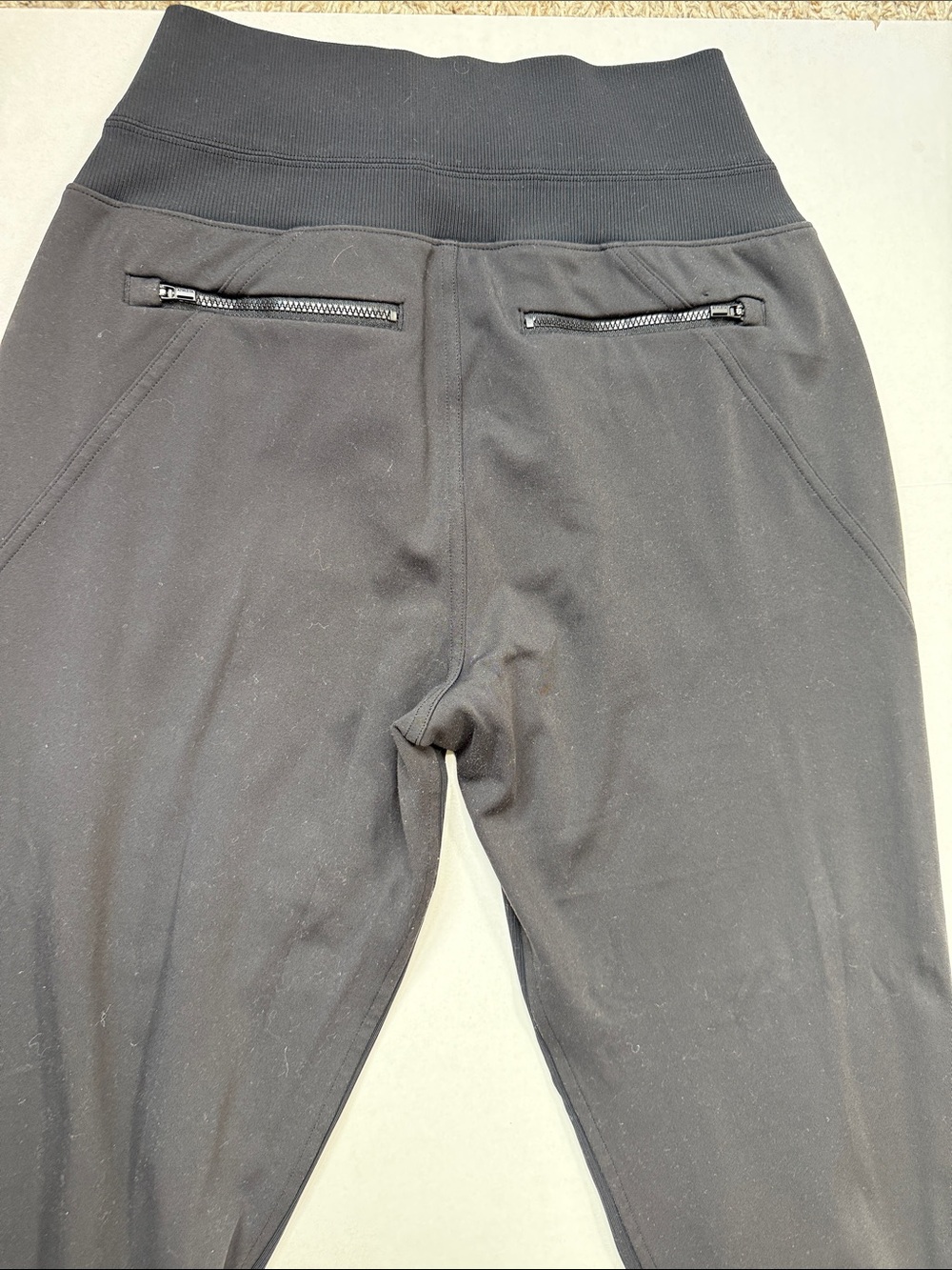 Athleta Jogger Sweatpants High Waisted Black size Womens Small - Picture 7 of 11